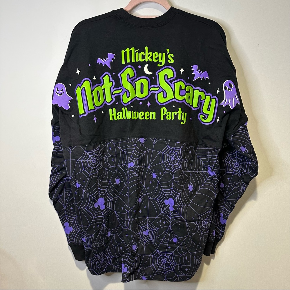 walt disney world mickey’s not so scary halloween party spirit jersey size large